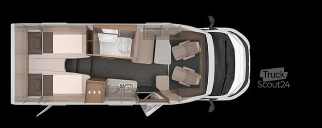 Polintegriran avtodom KNAUS VAN TI Vansation 650 MEG (2026)