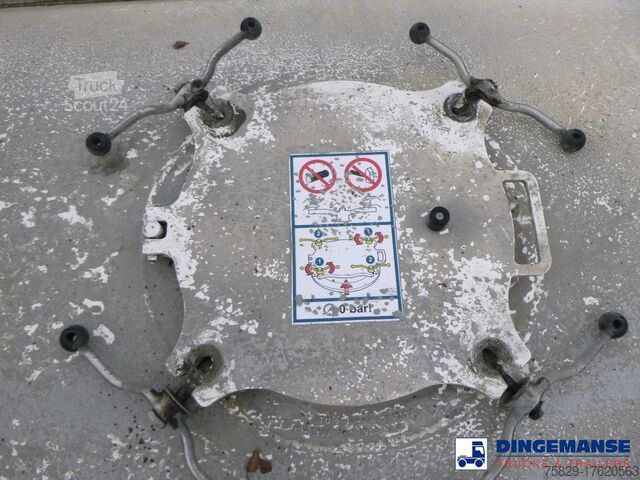 Silo Feldbinder Powder tank alu 36 m3 / 1 comp