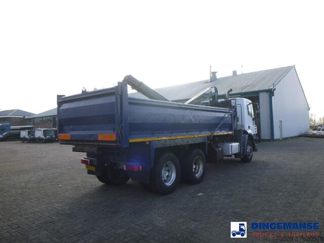 Kranbil Iveco AD260T33 6X4 RHD tipper + HMF crane