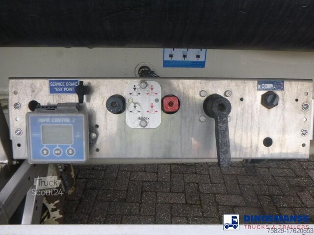 Silo Feldbinder Powder tank alu 40 m3 /  1 comp + compressor