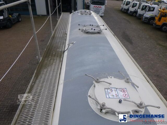Silo Feldbinder Powder tank alu 40 m3 /  1 comp + compressor