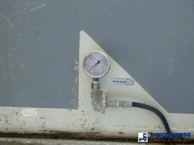 Silo Feldbinder Powder tank alu 40 m3 /  1 comp + compressor