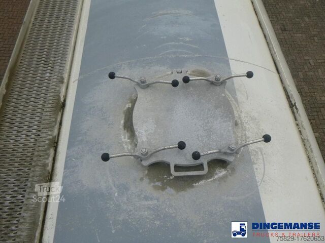 Silo Feldbinder Powder tank alu 40 m3 /  1 comp + compressor