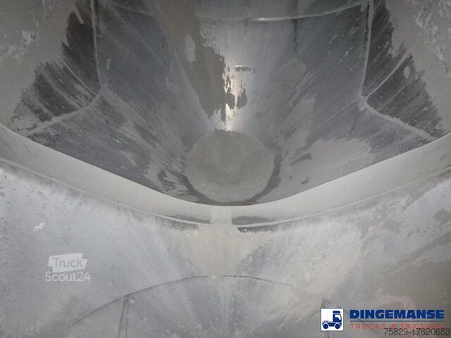 Silo Feldbinder Powder tank alu 40 m3 /  1 comp + compressor