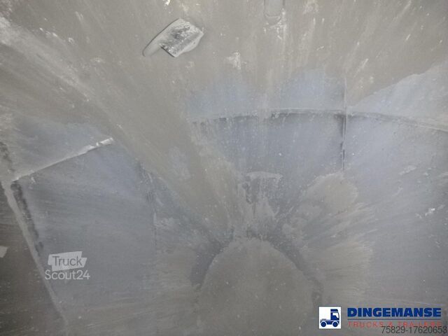 Silo Feldbinder Powder tank alu 40 m3 /  1 comp + compressor