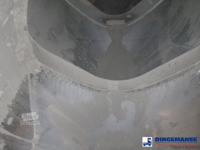 Silo Feldbinder Powder tank alu 40 m3 /  1 comp + compressor