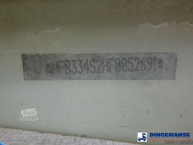 Silo Feldbinder Powder tank alu 40 m3 /  1 comp + compressor