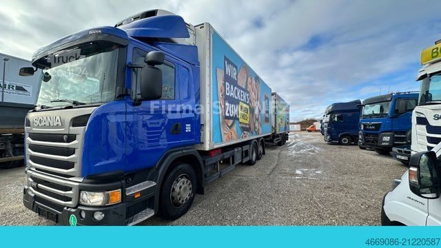 Chladírenský vůz SCANIA G370 Carrier Supra 1250 lift lenkachse