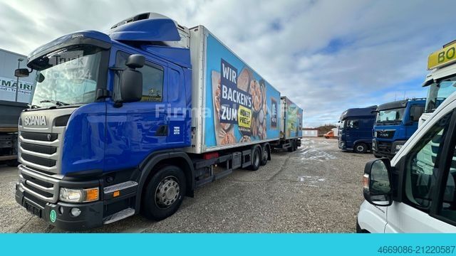 Chladírenský vůz SCANIA G370 Carrier Supra 1250 lift lenkachse