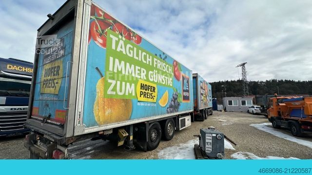 Chladírenský vůz SCANIA G370 Carrier Supra 1250 lift lenkachse