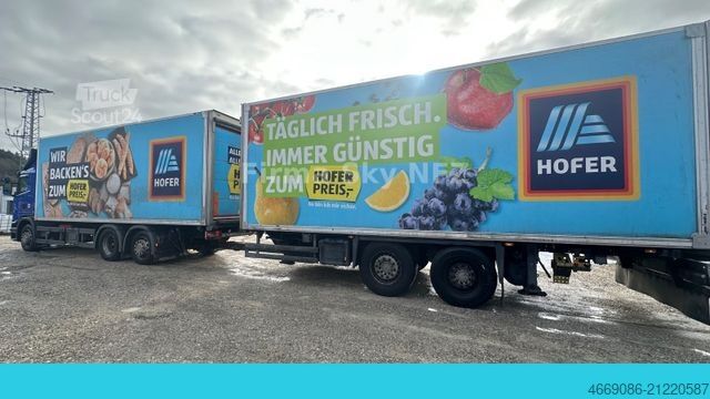 Chladírenský vůz SCANIA G370 Carrier Supra 1250 lift lenkachse