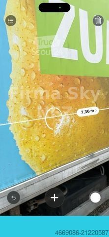 Chladírenský vůz SCANIA G370 Carrier Supra 1250 lift lenkachse