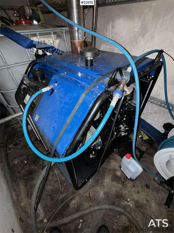 مقطورة خزائن Ifor Williams مع جهاز غسيل عالي الضغط من Nilfisk Ifor Williams cabinet trailer w/ Nilfisk High-pressure washer