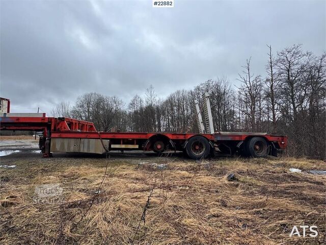مقطورة نقل منخفضة  Trailer-Bygg machinery semi-trailer