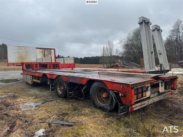 مقطورة نقل منخفضة  Trailer-Bygg machinery semi-trailer