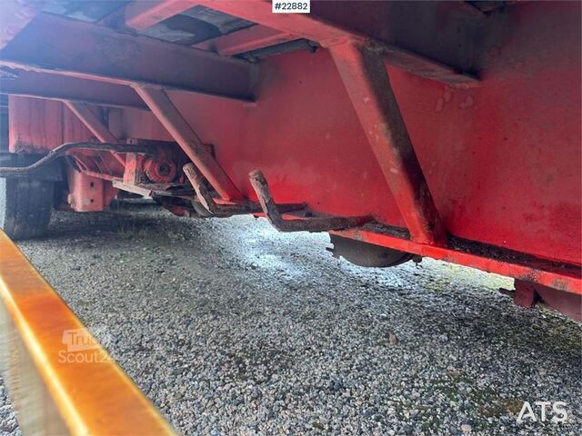 مقطورة نقل منخفضة  Trailer-Bygg machinery semi-trailer