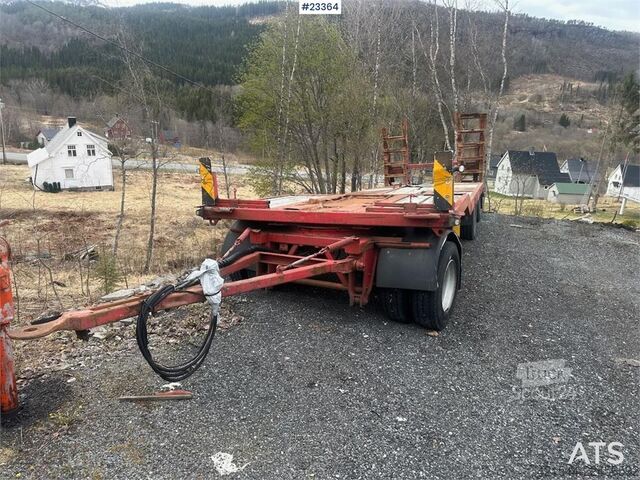 مقطورة نقل منخفضة  Nor-Slep 3 axle machine trailer