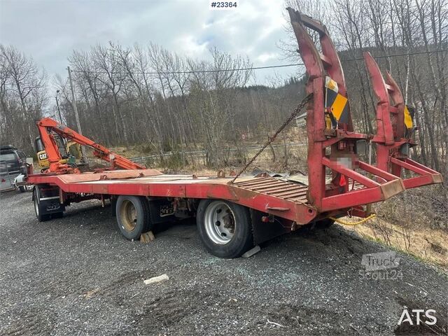 مقطورة نقل منخفضة  Nor-Slep 3 axle machine trailer