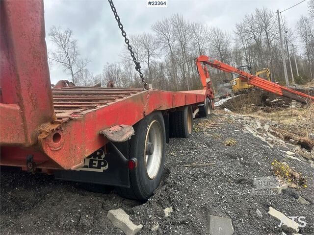 مقطورة نقل منخفضة  Nor-Slep 3 axle machine trailer