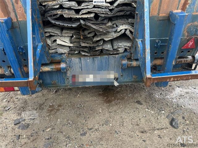 مقطورة نقل منخفضة Goldhofer 24/80 machine trailer w/ two sets of tires