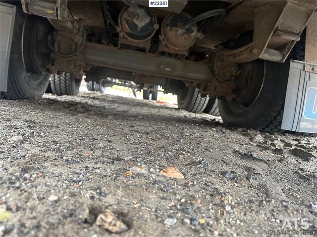 مقطورة نقل منخفضة Goldhofer 24/80 machine trailer w/ two sets of tires
