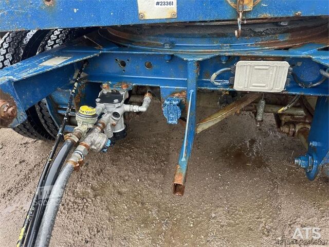 مقطورة نقل منخفضة Goldhofer 24/80 machine trailer w/ two sets of tires