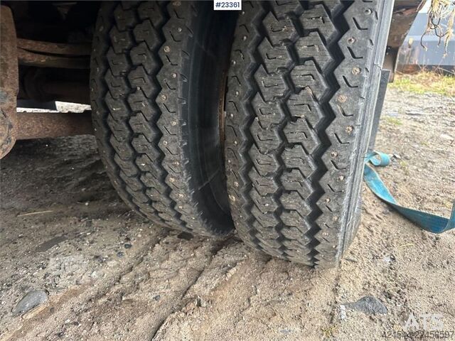 مقطورة نقل منخفضة Goldhofer 24/80 machine trailer w/ two sets of tires