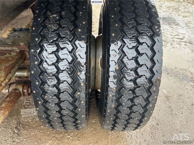 مقطورة نقل منخفضة Goldhofer 24/80 machine trailer w/ two sets of tires