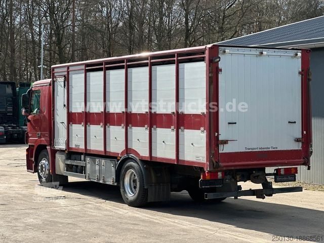 Veewagen MERCEDES-BENZ Actros 1841 MP3 1.Stock Köstner Viehaufbau