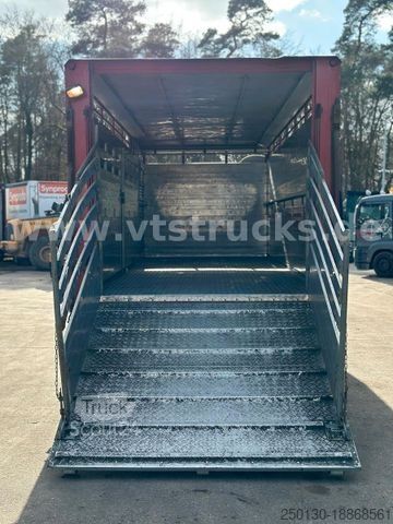 Veewagen MERCEDES-BENZ Actros 1841 MP3 1.Stock Köstner Viehaufbau