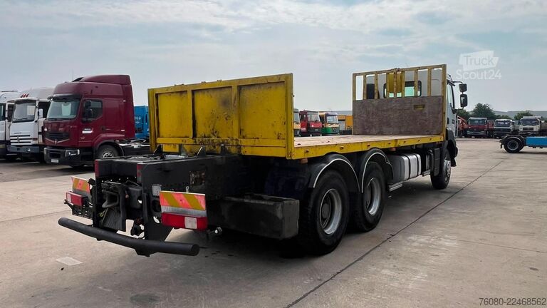 Trailer πλατφόρμας Renault Kerax 450 DXI (BOITE MANUELLE / 6X4 / LAMES / R...