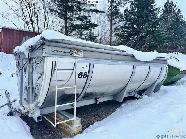 Asfaltbalje m/ hydraulisk kapell  Asfaltbalje m/ hydraulisk kapell