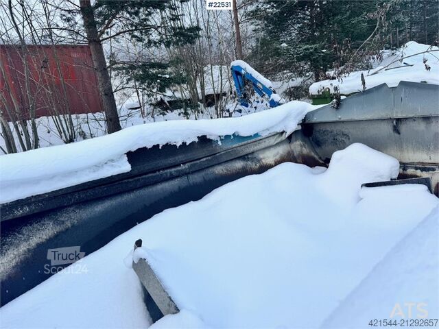 Asfaltbalje m/ hydraulisk kapell  Asfaltbalje m/ hydraulisk kapell