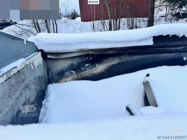 Asfaltbalje m/ hydraulisk kapell  Asfaltbalje m/ hydraulisk kapell