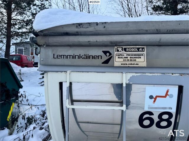 Asfaltbalje m/ hydraulisk kapell  Asfaltbalje m/ hydraulisk kapell