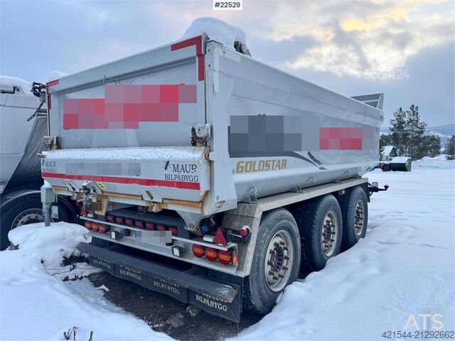 Maur tre-akslet trailer – EU-godkendt – Centralsmøring Maur Triple-Axle Trailer – EU Approved – Central Lubric