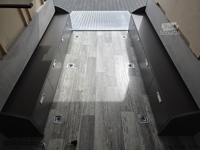 Caravana/autocaravana trailershop TFS 360 Motorrad Reise Sport Camper Bett