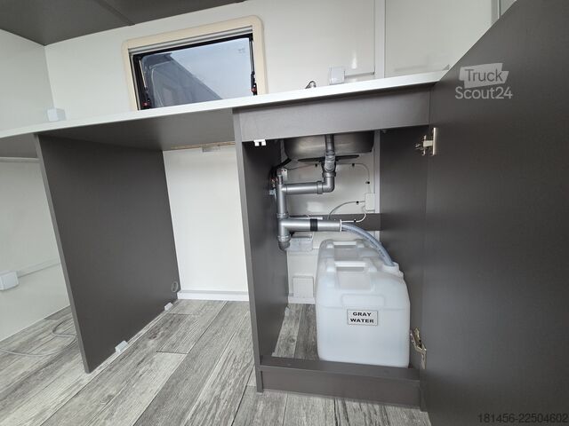 Caravana/autocaravana trailershop TFS 360 Motorrad Reise Sport Camper Bett