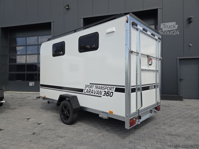 Caravana/autocaravana trailershop TFS 360 Motorrad Reise Sport Camper Bett
