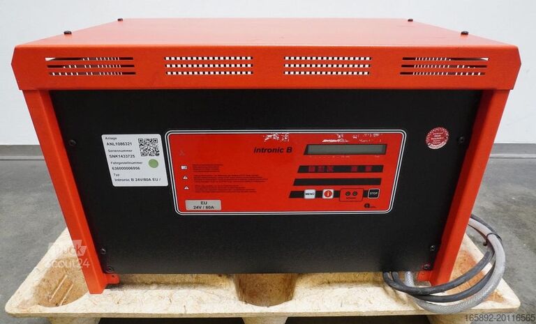 Bateria de empilhadeira INDUSTRIE AUTOMATION Intronic B EU E 24V/80A