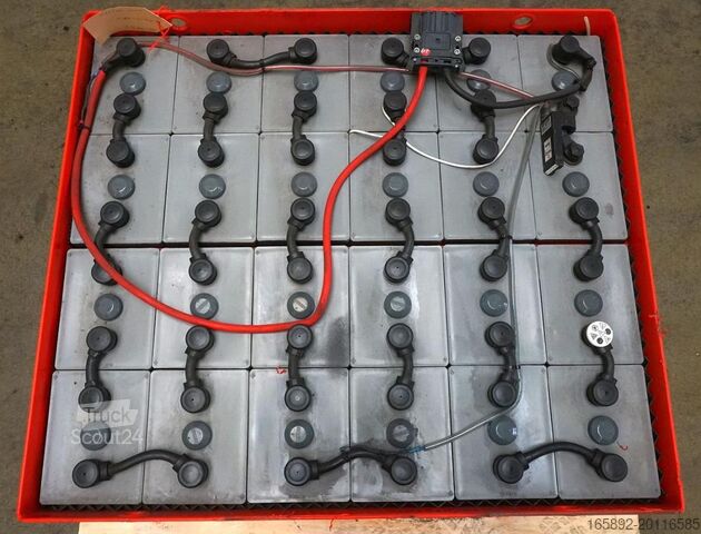 Batería de carretilla elevadora HAWKER 48 Volt 8 PzS 600 Ah