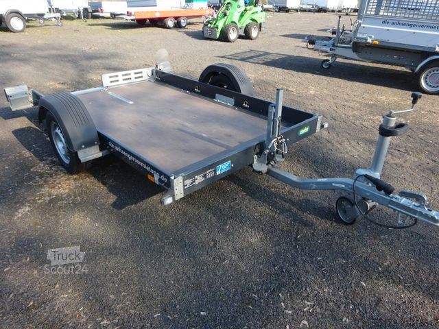 Motorcycle trailer UNSINN FZ-TECHNIK UA 2615-7-13 Absenkanhänger 100 KMH