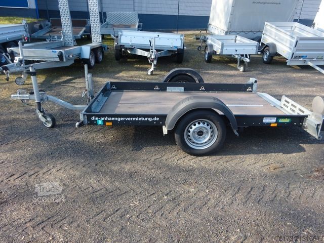 Motorcycle trailer UNSINN FZ-TECHNIK UA 2615-7-13 Absenkanhänger 100 KMH