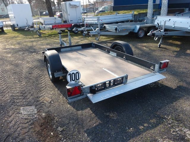Motorcycle trailer UNSINN FZ-TECHNIK UA 2615-7-13 Absenkanhänger 100 KMH