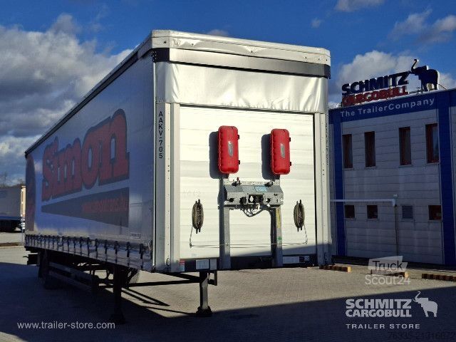 Auflieger mit Pritsche & Plane Schwarzmüller Curtainsider Standard