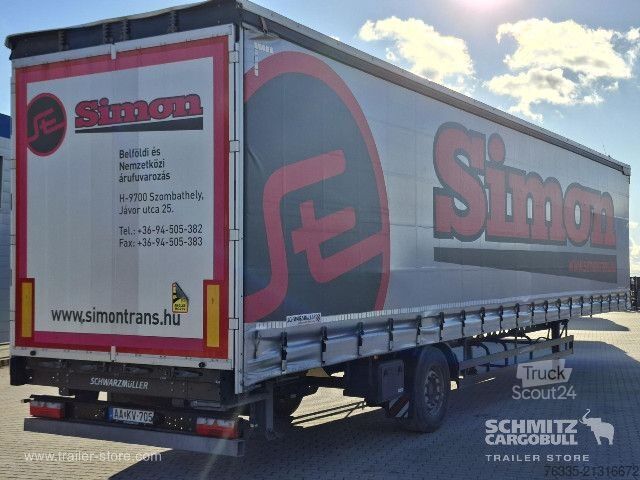 Auflieger mit Pritsche & Plane Schwarzmüller Curtainsider Standard