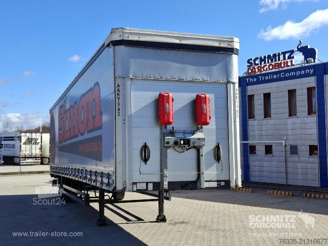 Auflieger mit Pritsche & Plane Schwarzmüller Curtainsider Standard