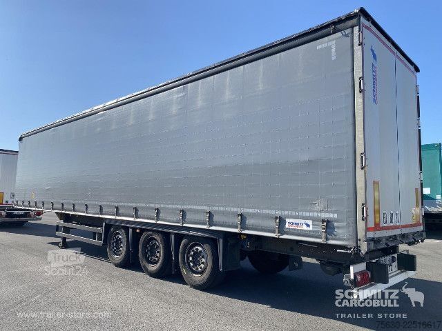 Open oplegger met zeil Schmitz Cargobull Semitrailer Curtainsider Coil