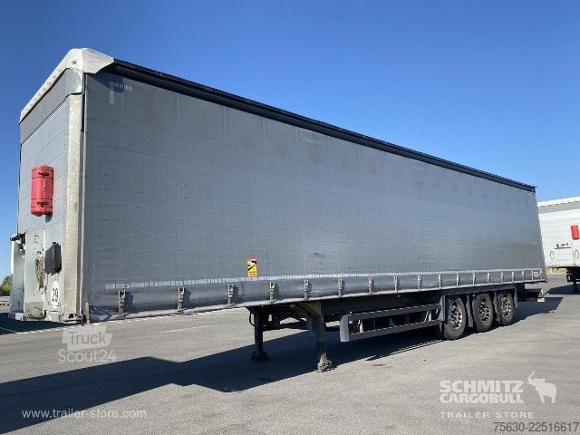 Open oplegger met zeil Schmitz Cargobull Semitrailer Curtainsider Coil