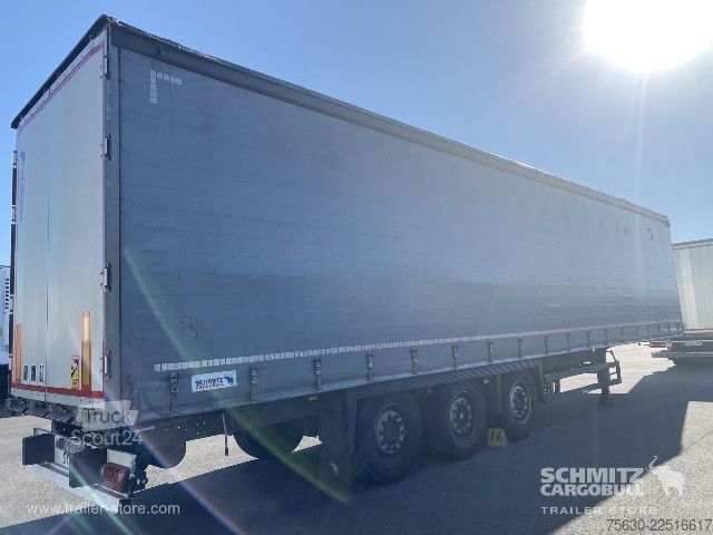 Open oplegger met zeil Schmitz Cargobull Semitrailer Curtainsider Coil